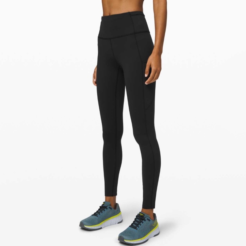 Perfect condition Lululemon Athletica Black Leggings — high waist, size 2